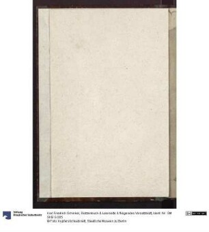 Skizzenbuch & Leerseite & fliegendes Vorsatzblatt