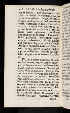 118-125, Jus Gentium dicimus ...