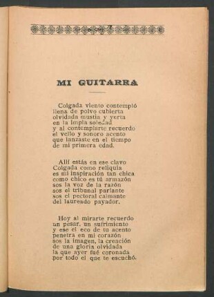 Mi guitarra