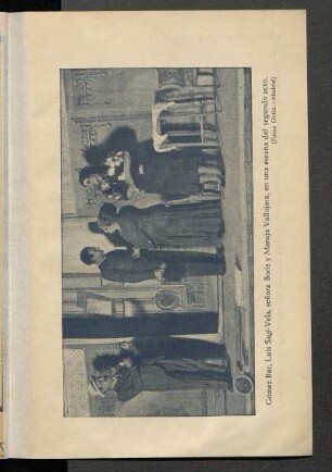 [Fotografía de] Gómez Bur, Luis Sagi-Vela, señora Boris y Maruja Vallojera, en una escena del segundo acto.