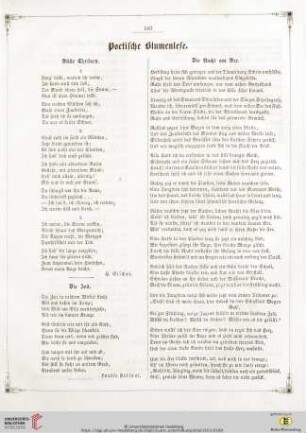 Poetische Blumenlese