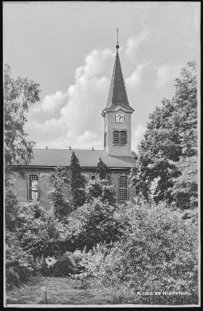 Niederau. Kirche