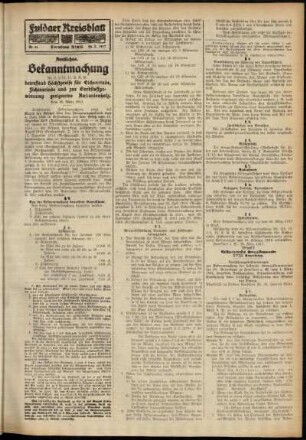 Zweite Ausgabe vom Dienstag, den 20. März 1917.