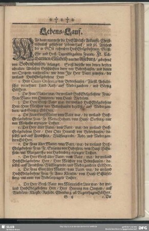 Lebenslauf : Lebens-Lauf