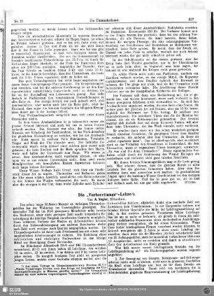 Die "Vorbereitungs"-Lehre