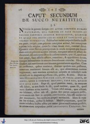 Caput Secundum. De Succo Nutritio.