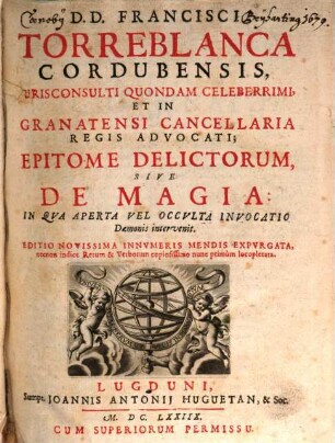 Epitome Delictorum sive de Magia
