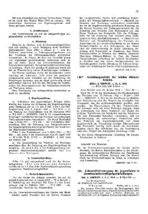 Ausbildungsbeihilfe für Schüler Höherer Schulen : [Erziehung] ; [Für das Reich] ; [Amtliche Erlasse] ; [Amtlicher Teil]