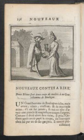 Deux Filoux font deux coups de maitre à un Gentilhomme de Boulogne