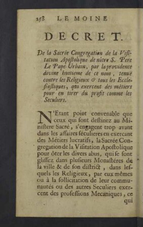 Decret.