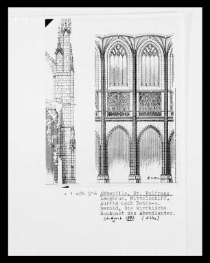 Abbeville, Saint-Vulfran, Aufriss