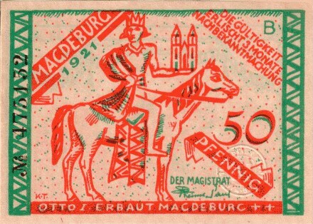 Notgeld der Stadt Magdeburg