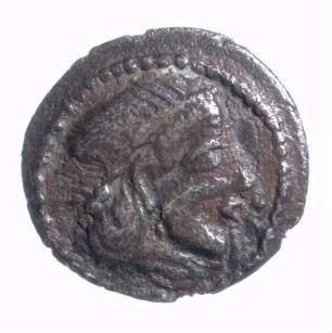 Münze, Hemiobole, ca. 485 - 465 v. Chr.
