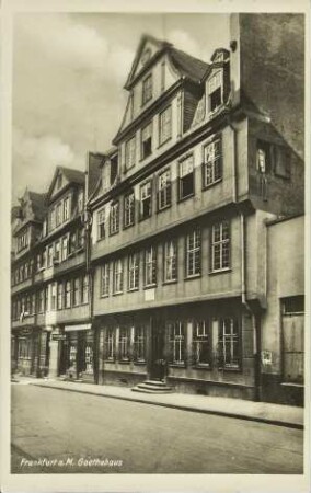 Frankfurt a.M. Goethehaus
