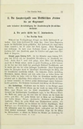 A. Die zweite Hälfte des 17. Jahrhunderts