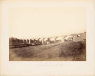 Wiesa-Hainichener Eisenbahn. Viadukt, Niederwiesa: Ansicht