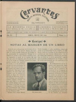 Caniquí : Notas al margen de un libro