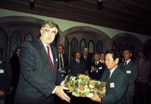 Freiburg im Breisgau: Matsuyama-Delegation in Freiburg [u.a. mit Rolf Böhme]