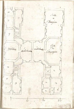 Gärtner, Andreas; Gebäude-Entwurf "H" - Grundriss