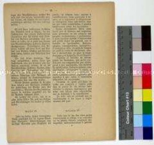 Deutsches Reichsgesetzblatt von 1877 mit Wortlaut des Freundschafts-, Handels- und Schifffahrtsvertrags zwischen dem Deutschen Reich und Costa Rica (in spanischer und deutscher Sprache)