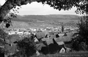 Lörrach, Tüllingen: Über die Dächer von Tüllingen auf Stetten