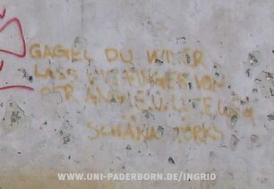 GAGEL DU WIXER LASS DIE FINGER VON DER ANGIE U. UTE USW SCHÄNA TÖRKS