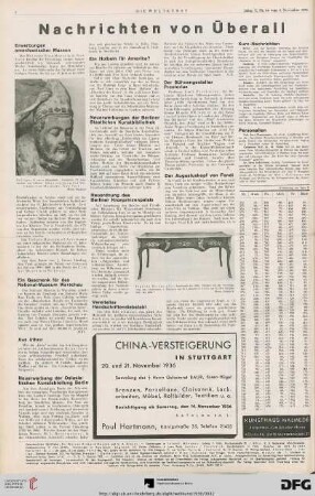 Nr. 44 (8. Nov. 1936), S. 4: Preisberichte
