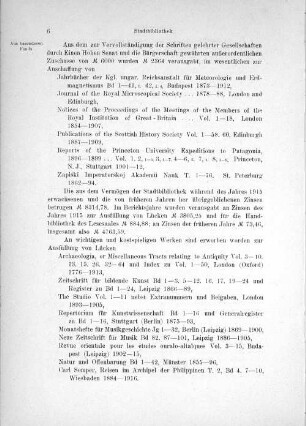 Aus besonderen Fonds