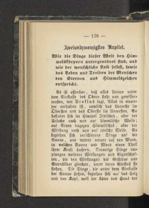 Zweiundzwanzigstes Kapitel.