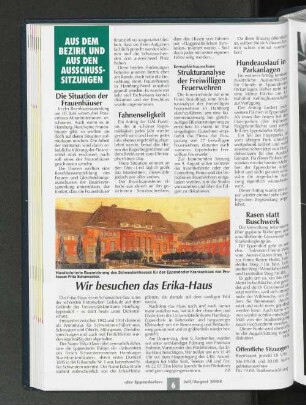 Rasen statt Buschwerk