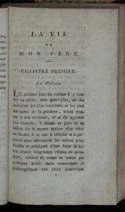 Chapitre Premier. Le Volcan.