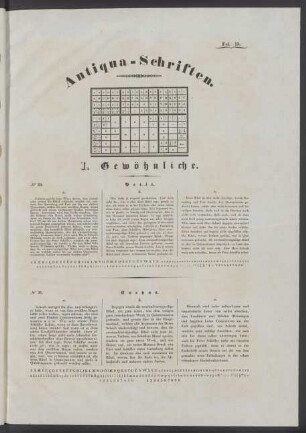 Antiqua-Schriften