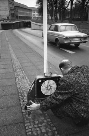 Verkehrsmengenplan der Stadt Karlsruhe für Kraftfahrzeuge.