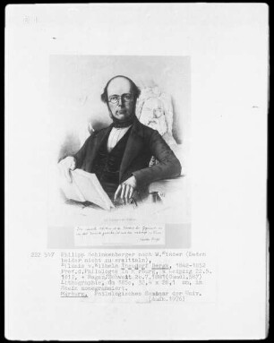 Bildnis Wilhelm Theodor Bergk (1812-1881)