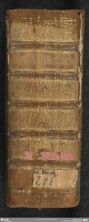 Breviarium Franciscanum - Mscr.Dresd.A.206
