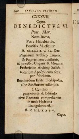 140-146, CXXXVIII - CXLIII