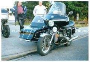 BMW Motorrad mit Beiwagen (ME R 414), Seitenansicht