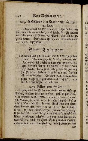 Von Fasanen