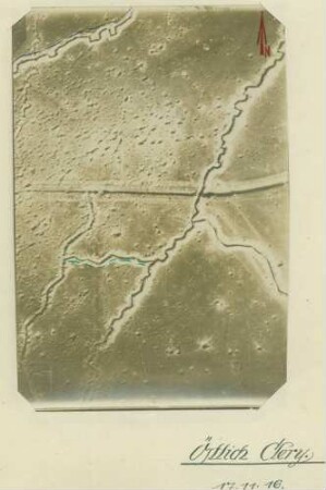 Foto des Geländes östlich von Cléry(-sur-Somme) (Luftbild)