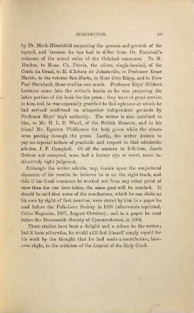 Studies on the legend of the Holy Grail : with especial reference to the hypothesis of its Celtic origin