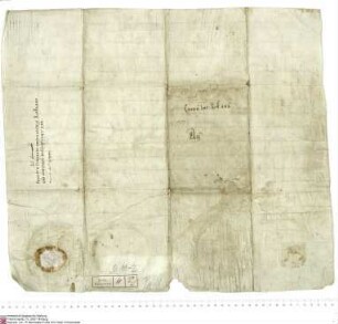 Kaiser Konrad II. bestätigt dem Kloster Fulda im Grabfeldgau auf Bitten des Abtes Richard nach dem Vorbild seiner Vorgänger Pippin, Karl, Ludwig, ...