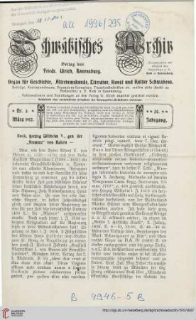 30: Herzog Wilhelm V., gen. der "Fromme" von Baiern