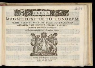 Placido Falconio: Magnificat octo tonorum. Tenor