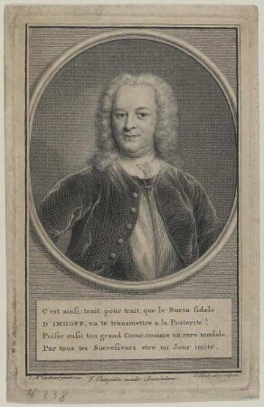 Bildnis des Gustaaf Willem van Imhoff