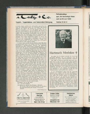 Hartmuth Merleker †