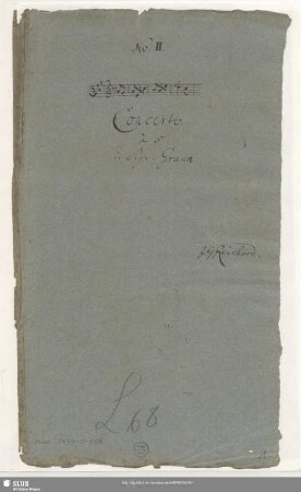 Stimmensatz [Schreiber: Reichard, J. G.]
