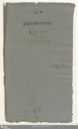 Stimmensatz [Schreiber: Reichard, J. G.]
