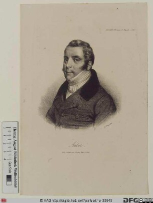 Bildnis Daniel-François-Esprit Auber