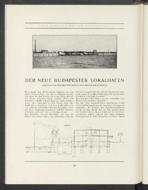 Der Neue Budapester Lokalhafen