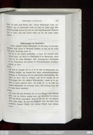 Schleiermacher an Nicolovius.